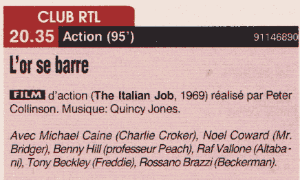 italian job 1969