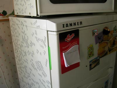 ceci est donc mon frigo