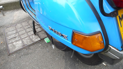 orange bleue